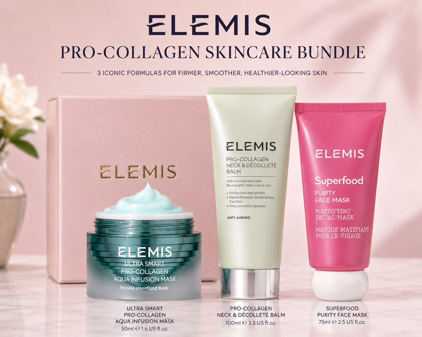 Elemis Skincare Haul (3 Piece Collection)
